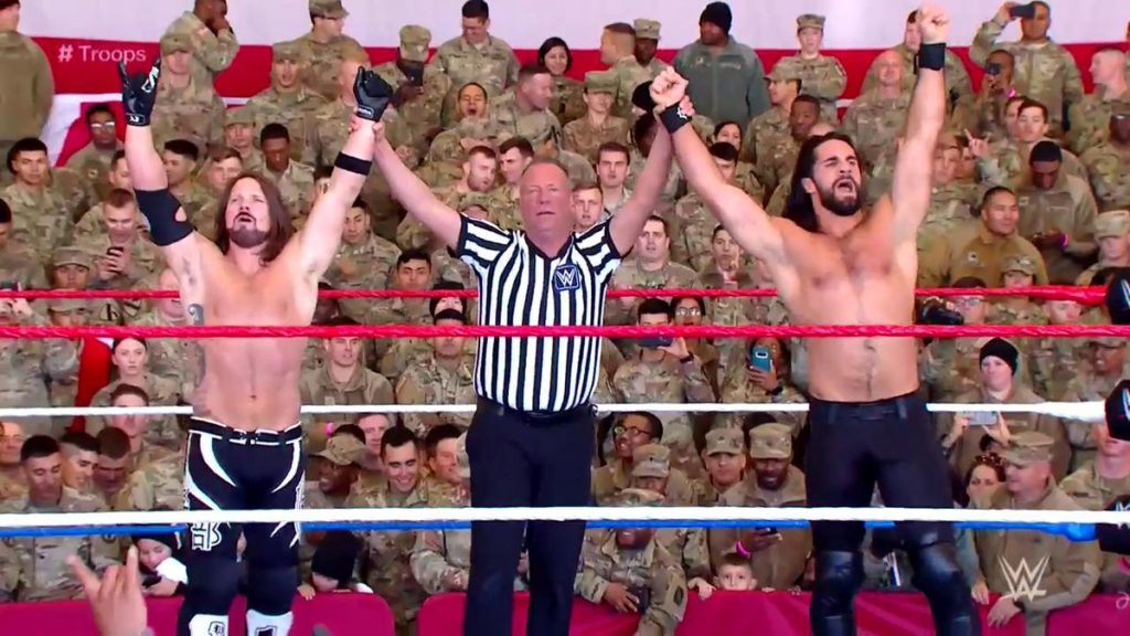Reporte WWE Tribute to the Troops