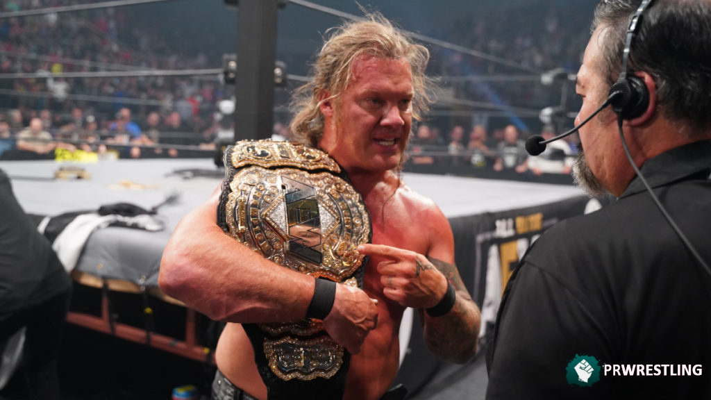 Jericho dice luchadores de WWE le “deben una cena” por AEW provocar aumentos chris-jericho-aew-full-gear-ppv
