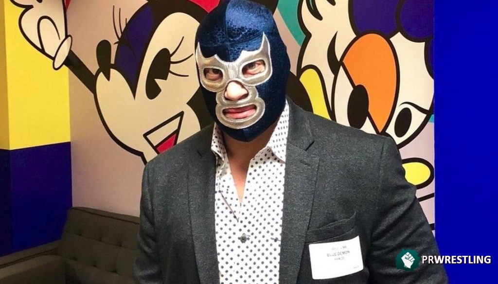 Blue Demon Jr tuvo problemas con seguridad de Disney por no querer quitarse su máscara