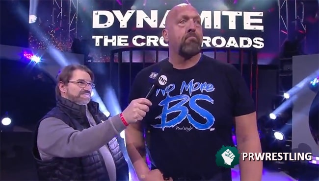 Reporter AEW Dynamite 3/3 – Shaq lucha;  Llega Paul Wight – WWE Announcements, Results And More!  – PRWrestling