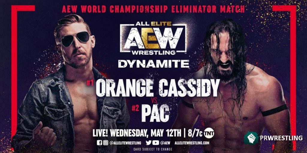 Luchas y segmentos para hoy en AEW Dynamite