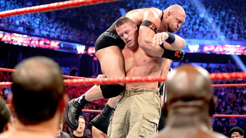Las 3 peores luchas en la historia de WWE Payback Cena Ryback