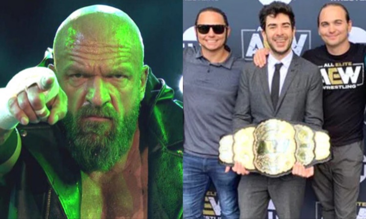 Triple H Tony Khan AEW