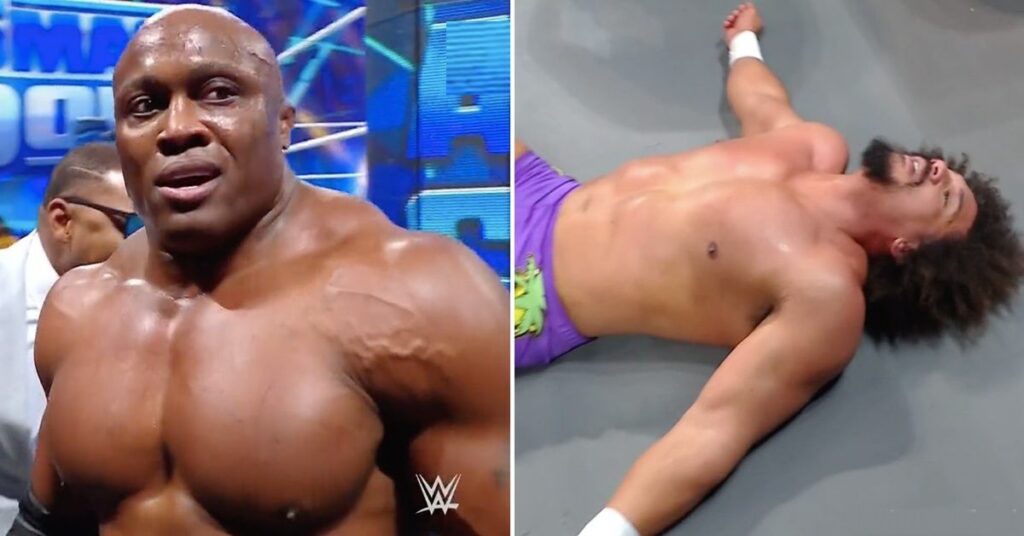 Leyenda de la WWE sintió que combate Carlito vs Lashley en SmackDown fue “muy aburrido” Lashley Carlito