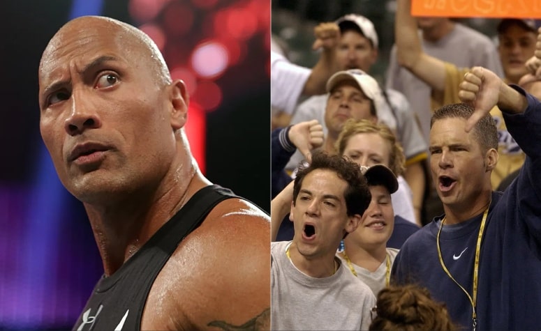 The Rock fans