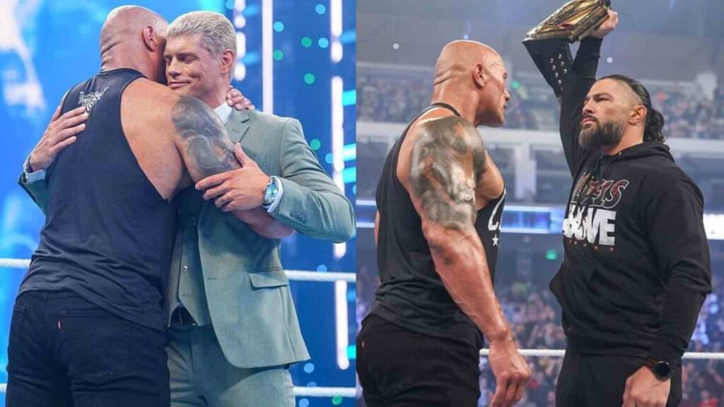 ¿The Rock anunciará Roman Reigns vs. Cody Rhodes en WrestleMania 40 después de confirmar su combate? Posible giro explorado Cody Rock Roman