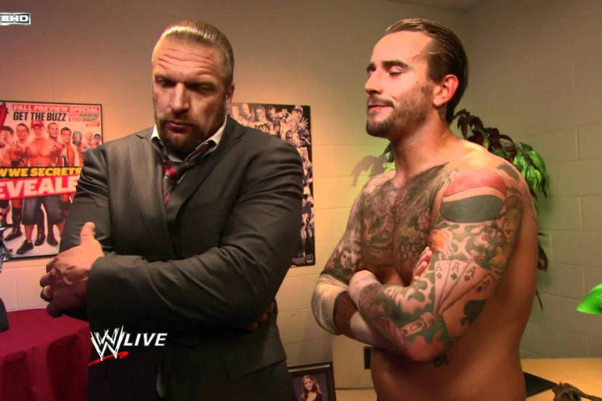 CM Punk Triple H