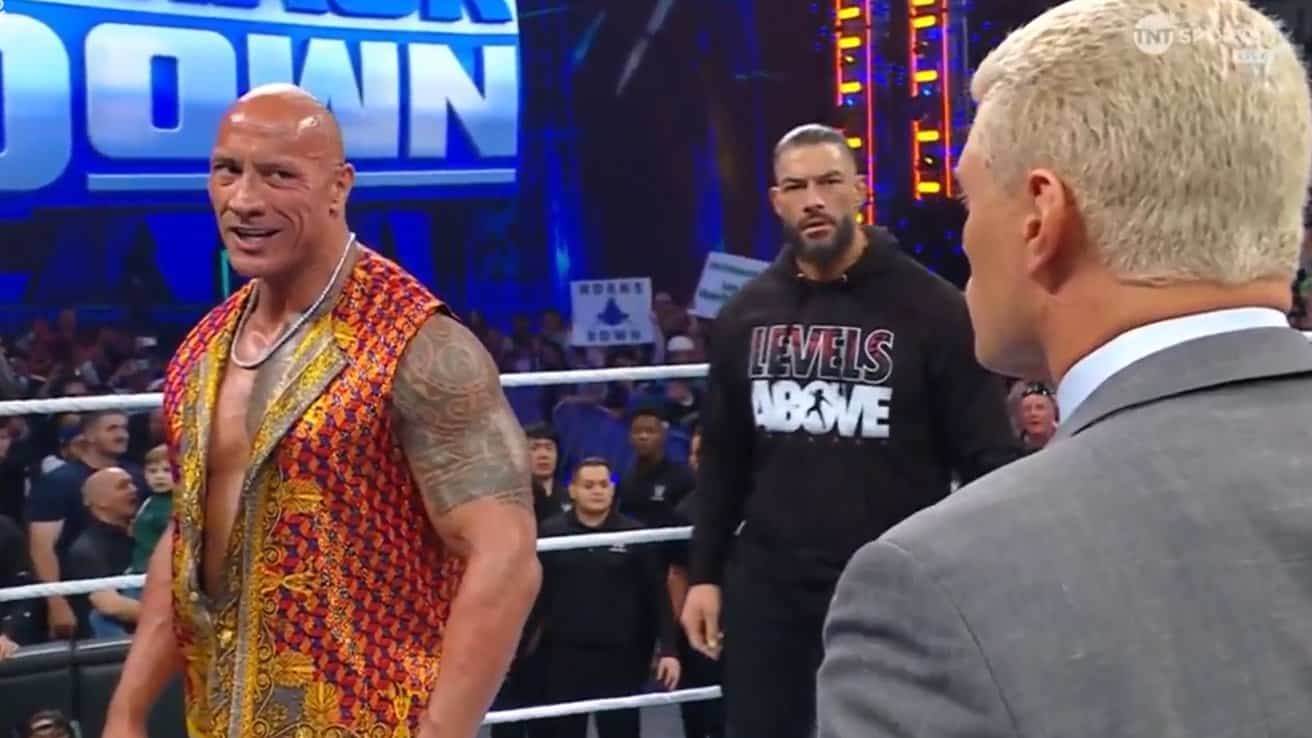 WWE SmackDown Report 3/8 – Cody Rhodes slaps The Rock after accepting the WrestleMania challenge