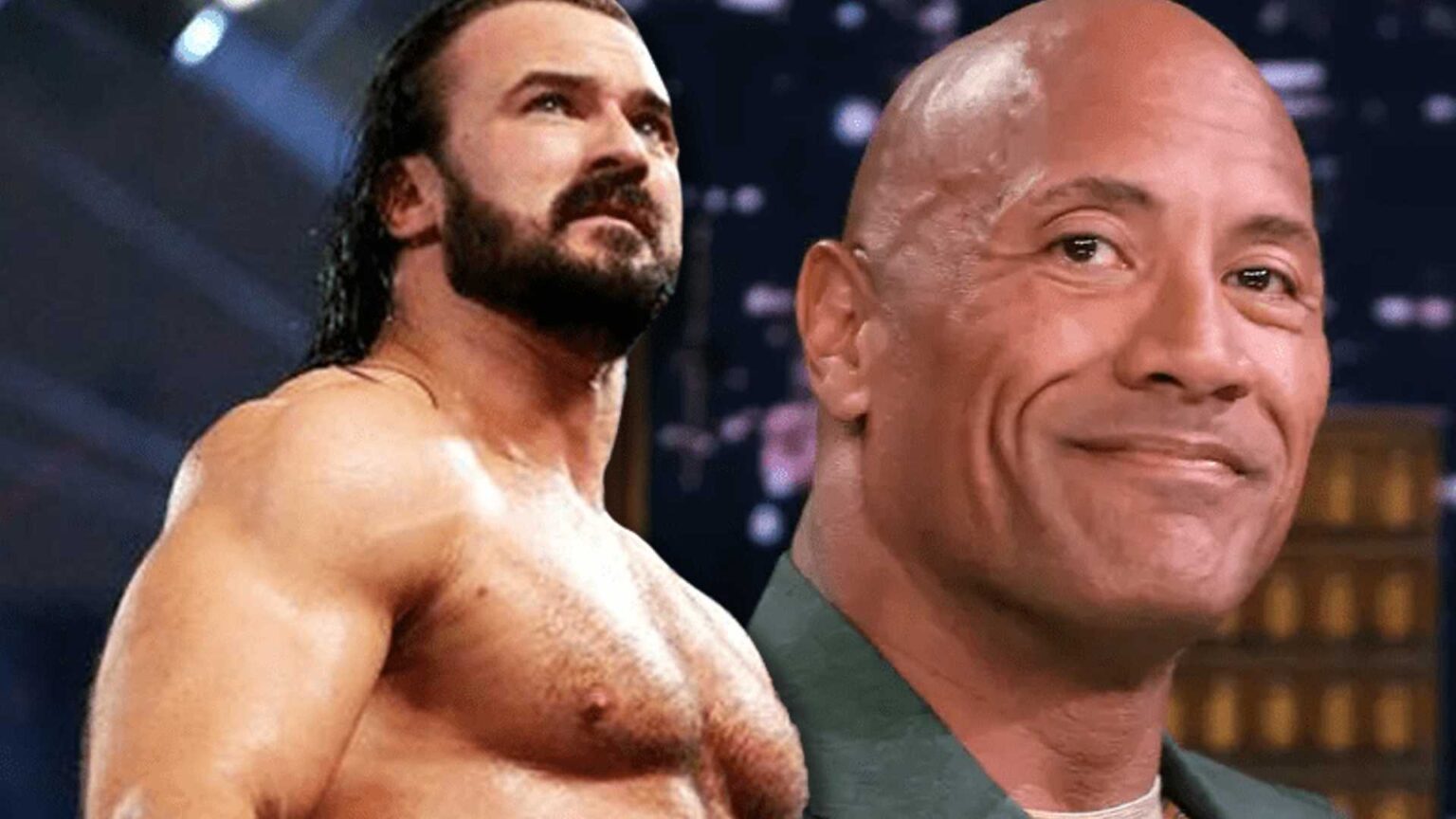 The Rock anuncia Drew McIntyre ha firmado nuevo acuerdo con WWE The Rock Drew