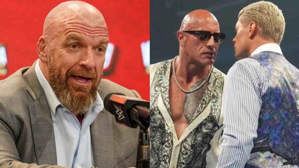 Triple H cody rock