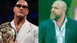 The Rock y Triple H