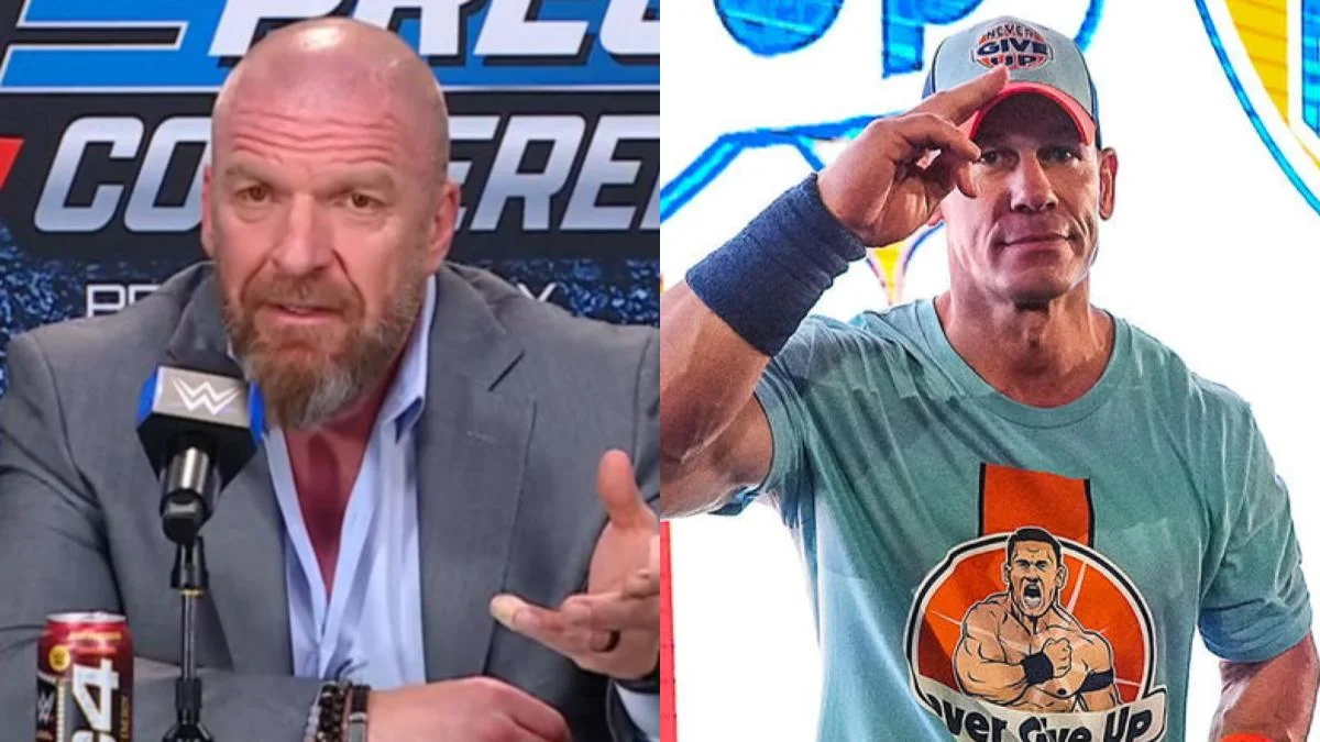 Triple h John cena