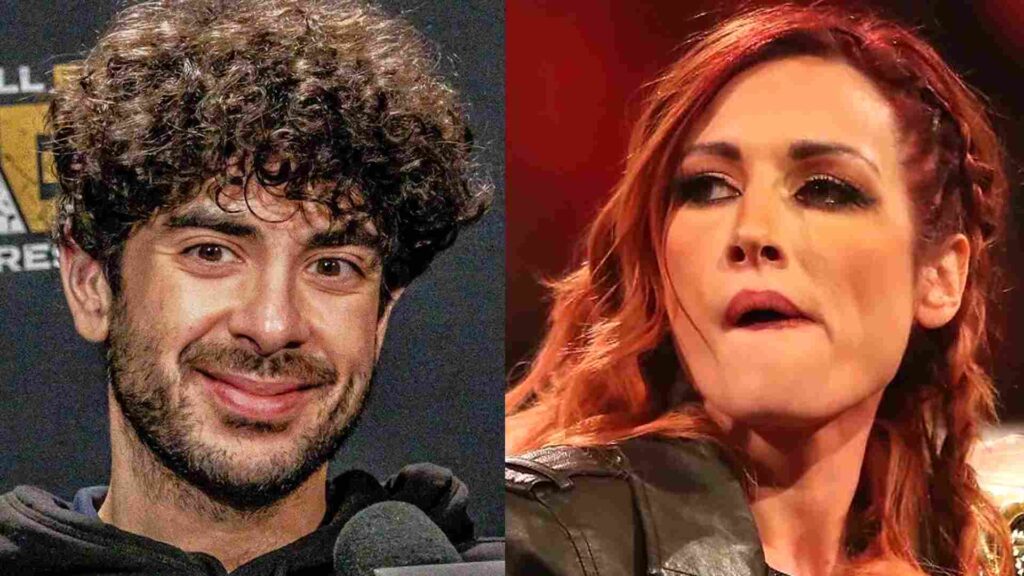 Becky Lynch y Tony Khan