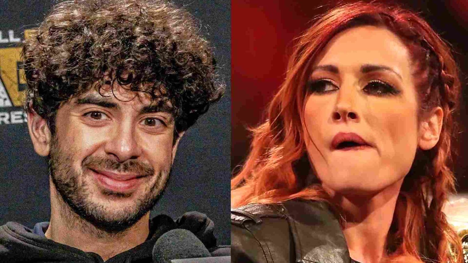 Becky Lynch y Tony Khan