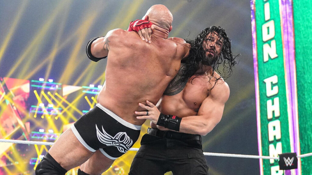 Goldberg declara hizo “un favor” a la WWE con combate ante Roman Reigns en el 2022 golberg vs Roman Reigns