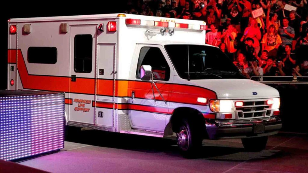 wwe ambulance