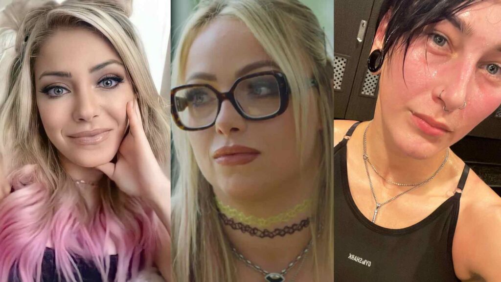 Alexa Bliss, Liv Morgan y Rhea Ripley