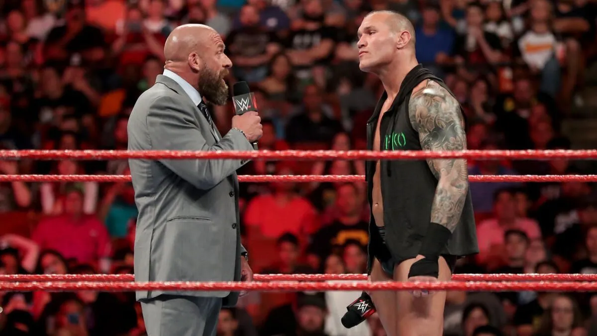 Triple H y Randy Orton