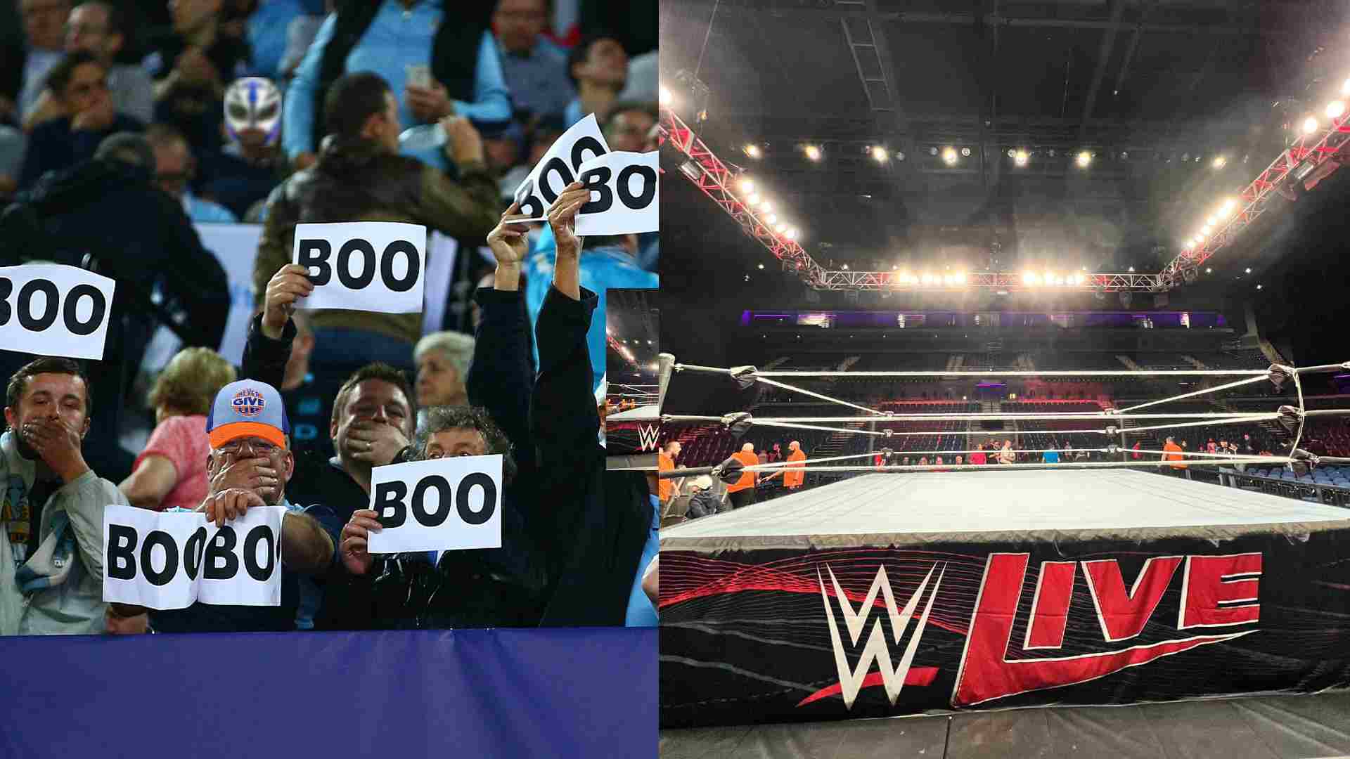 WWE Fans Boo