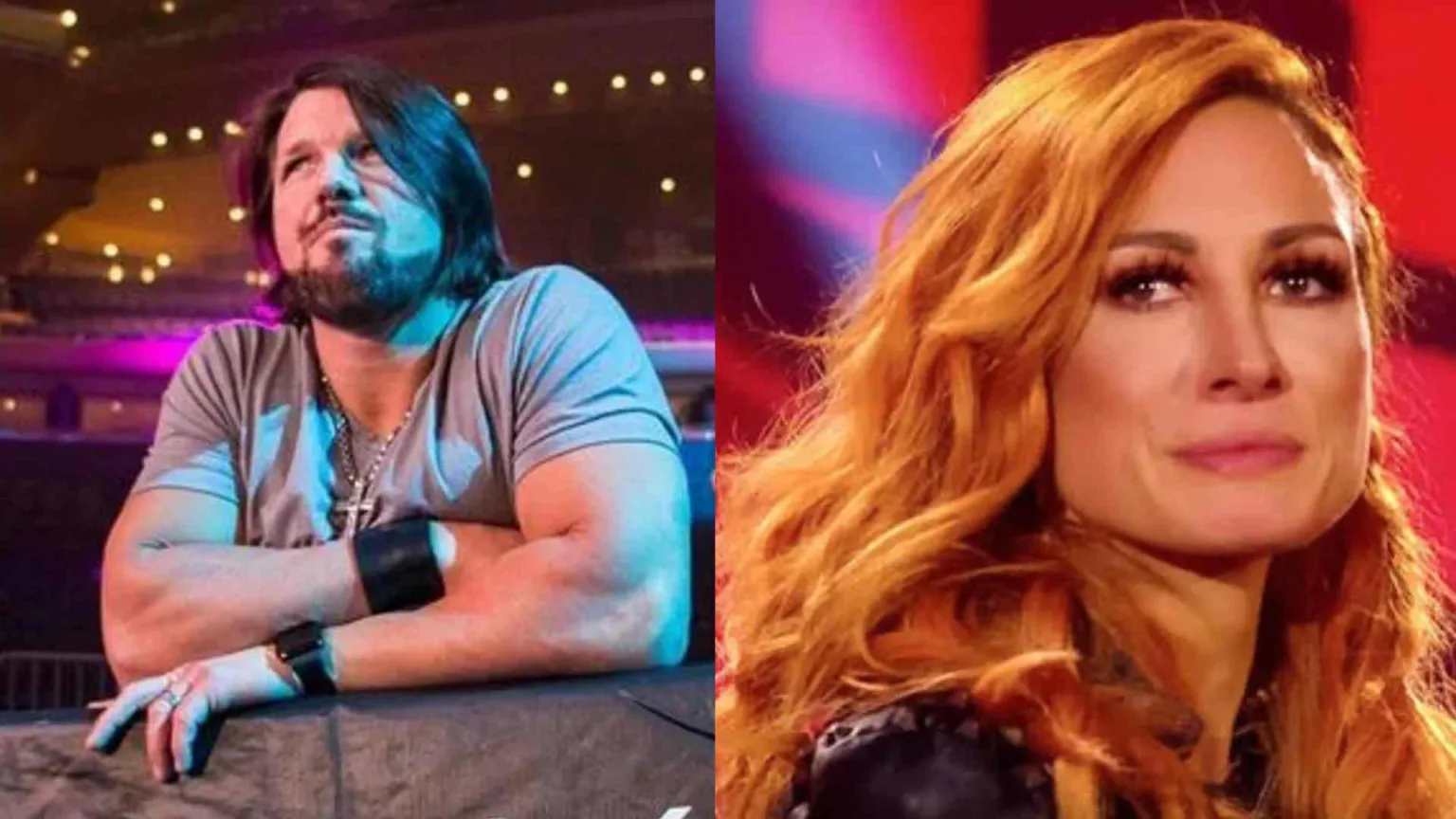 AJ Styles Becky Lynch