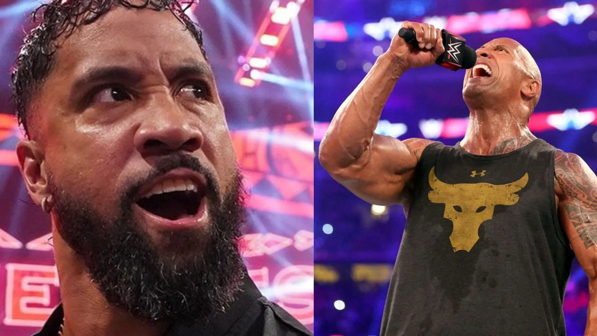 Jey Uso The Rock