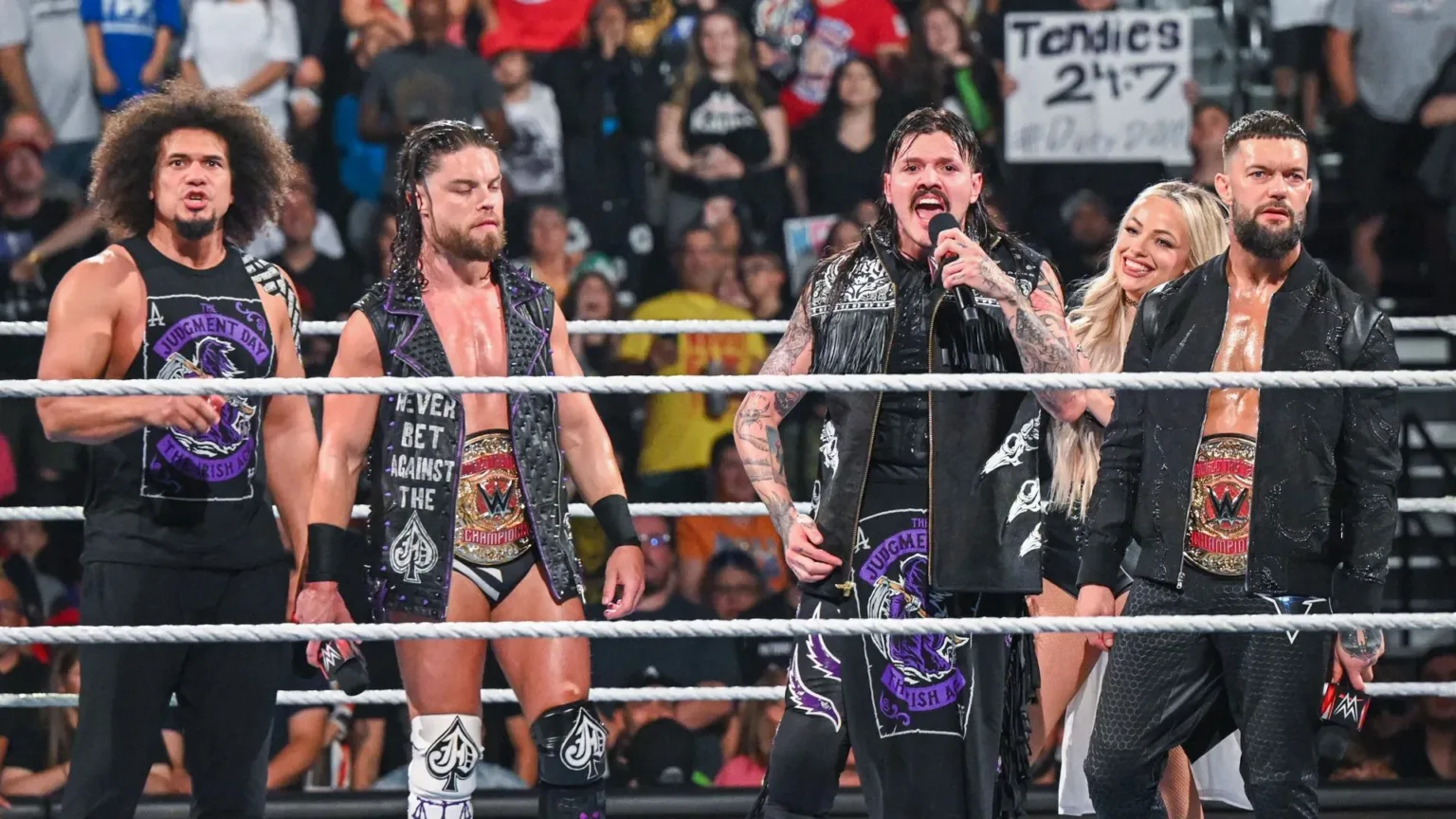 Una estrella de la WWE está detrás de la creciente tensión en The Judgment Day y todo es parte de un plan, dice ex empleado Judgment Day Dominik