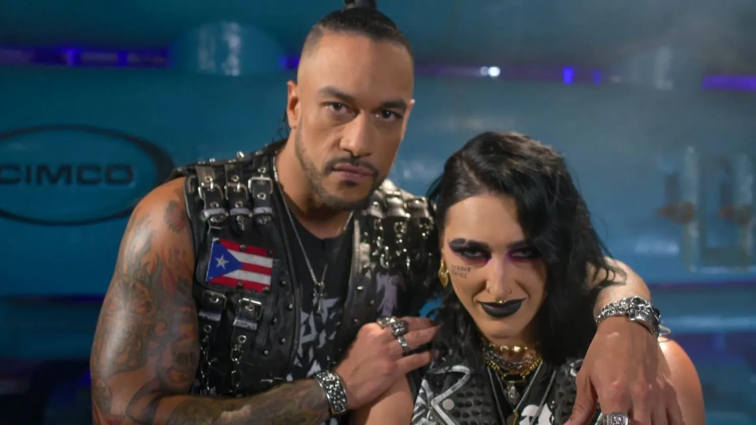 Damian Priest emocionado con la idea de una corrida titular en parejas con Rhea Ripley en la WWE Damian Priest Rhea Ripley