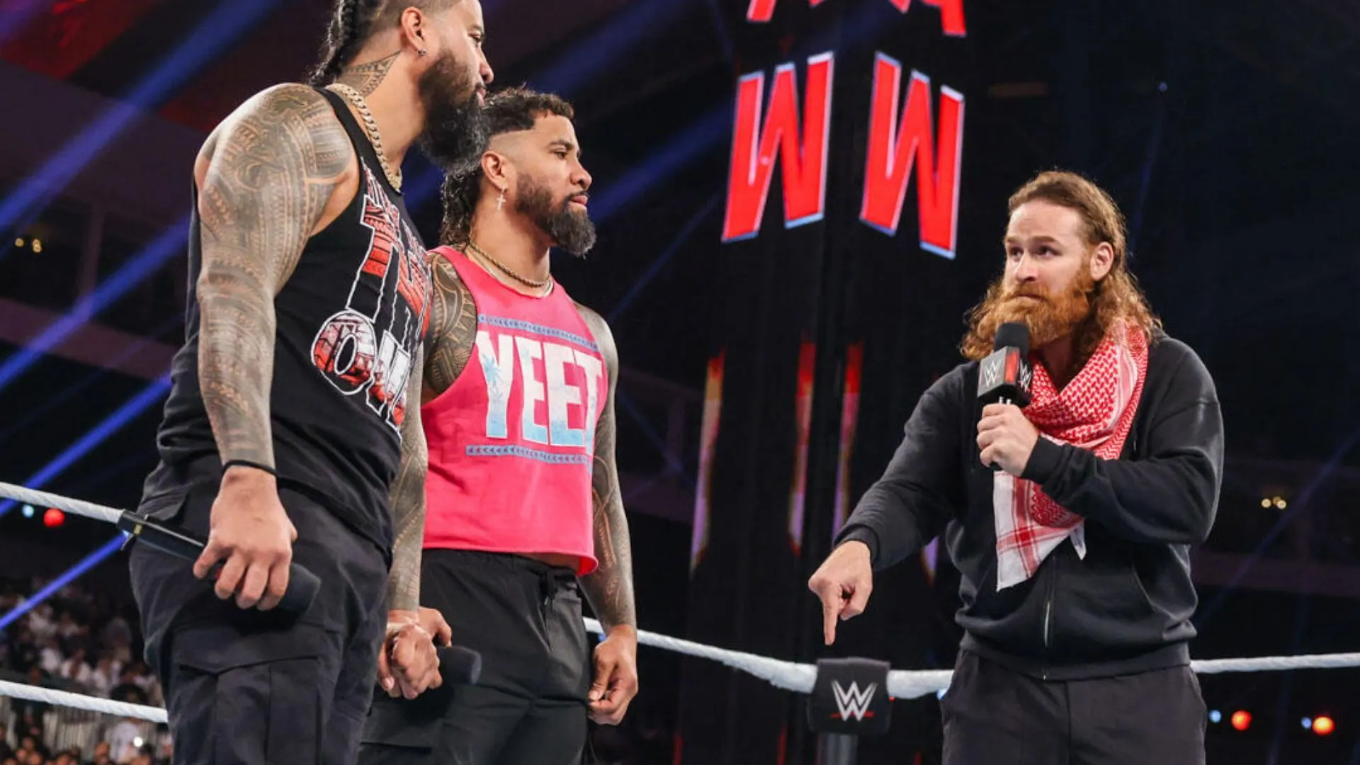 Samy Usos WWE Raw