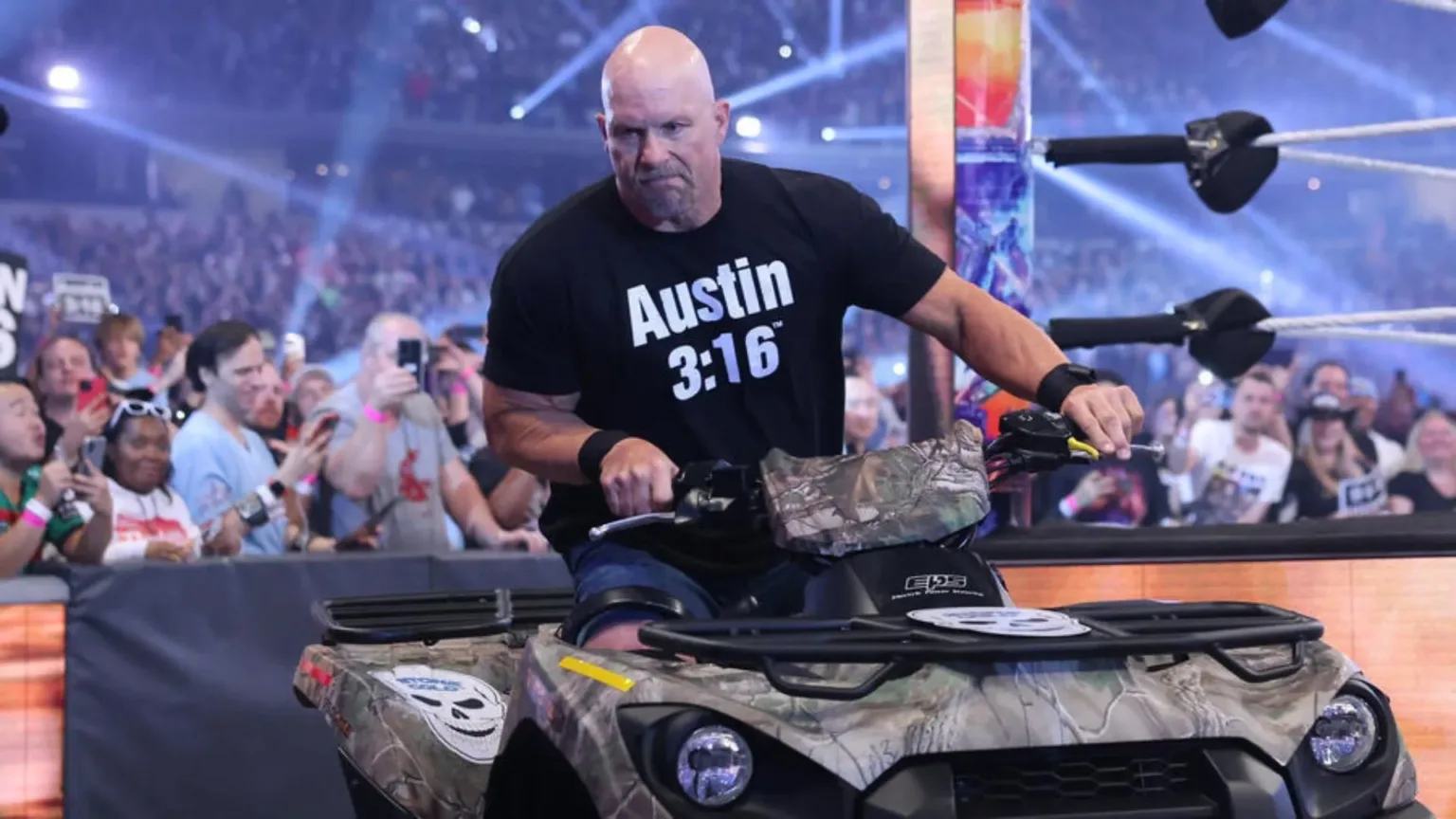 Steve Austin hace una promesa audaz después de ganar el campeonato; comparte una nueva actualización de su carrera Steve Austin