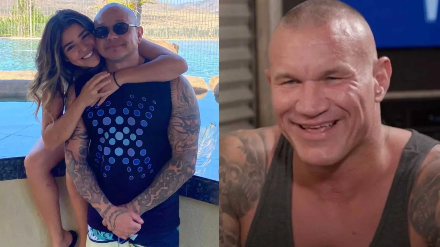 Randy orton y Rey Mysterio