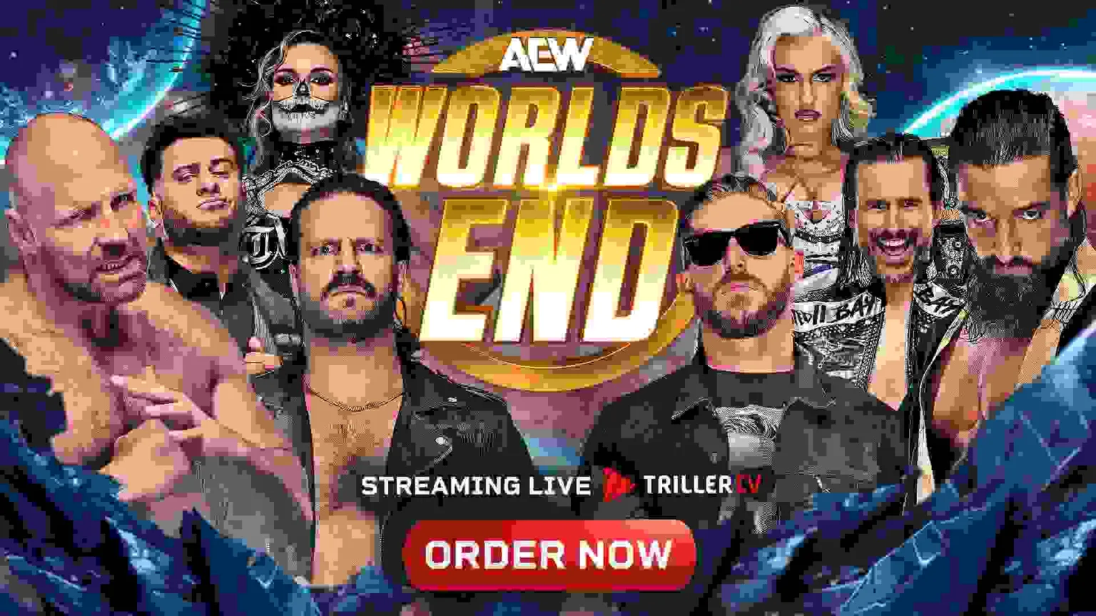 Cartelera final de AEW Worlds End 2024, hora de inicio, cómo ver el evento AEW