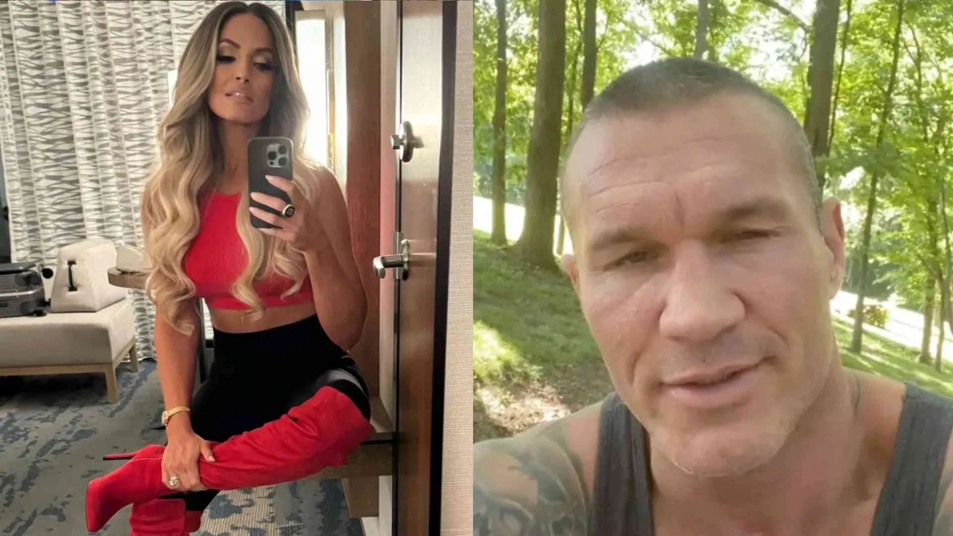 Orton y Trish
