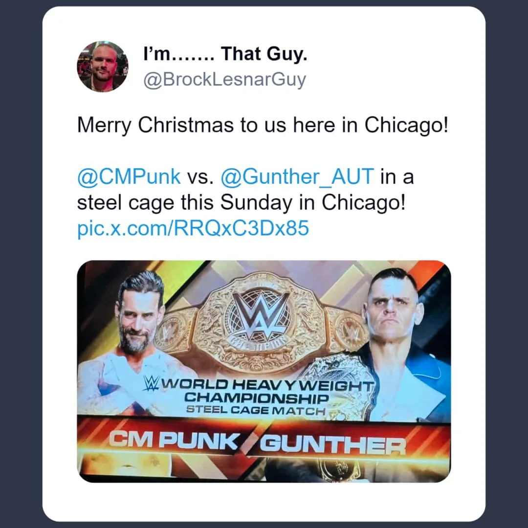 CM Punk y Gunther