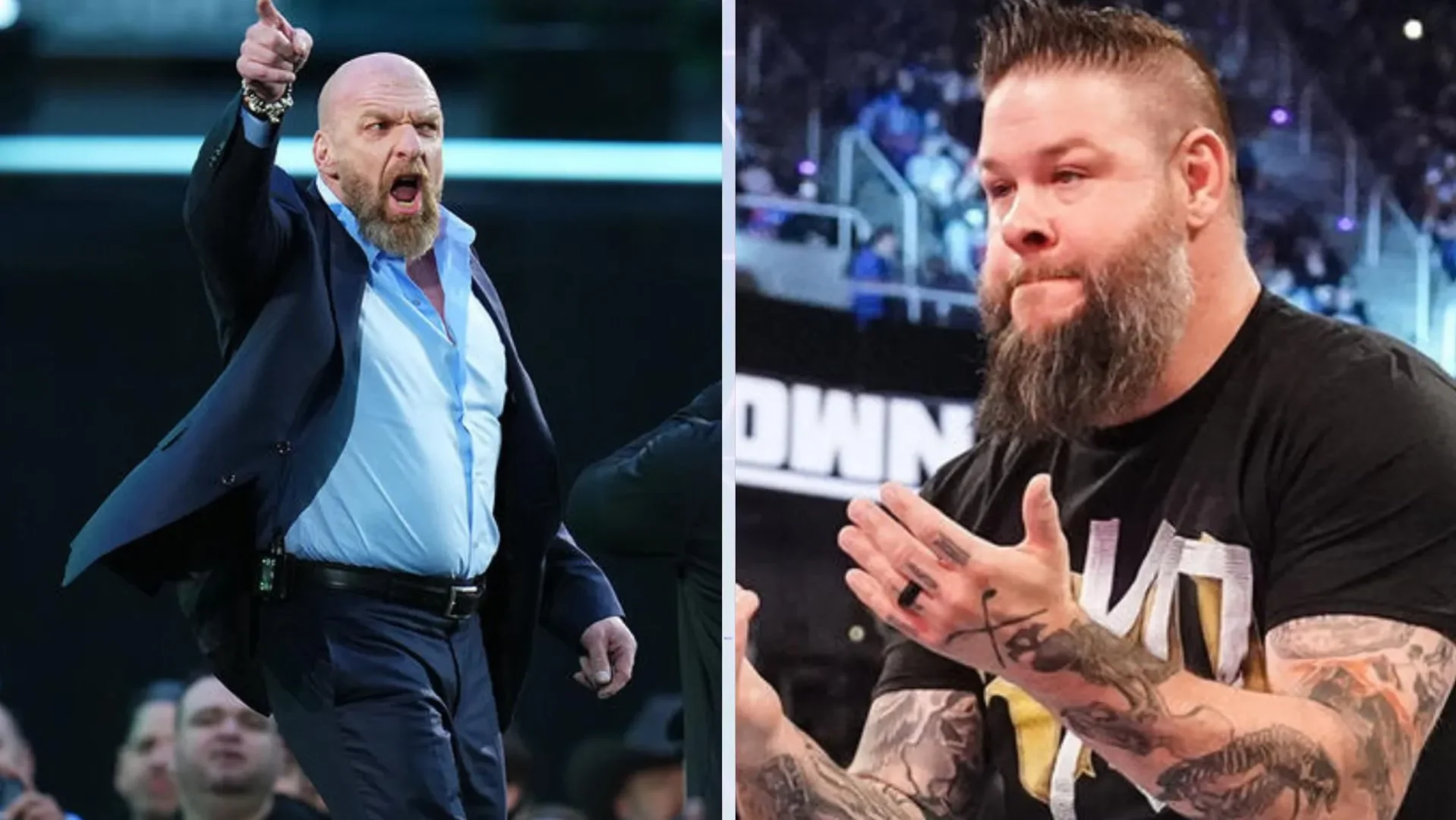 Owens y Triple H WWE