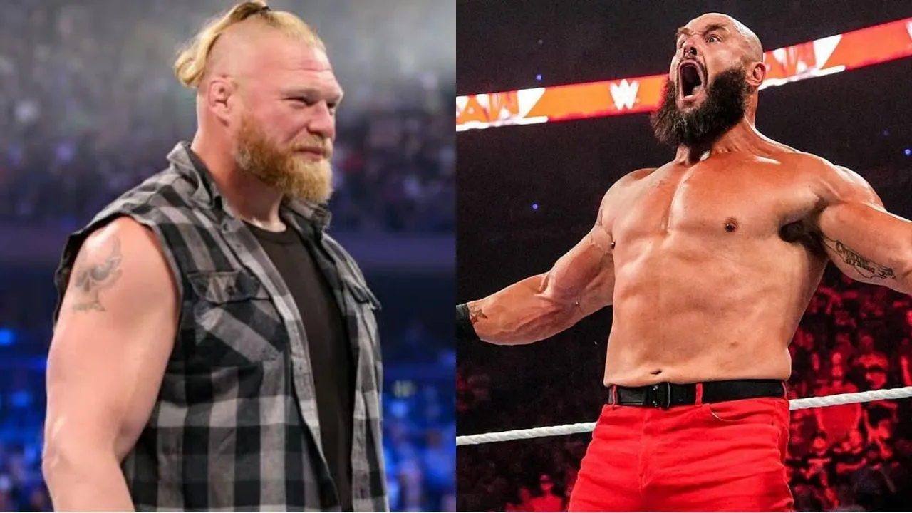 Strowman Lesnar