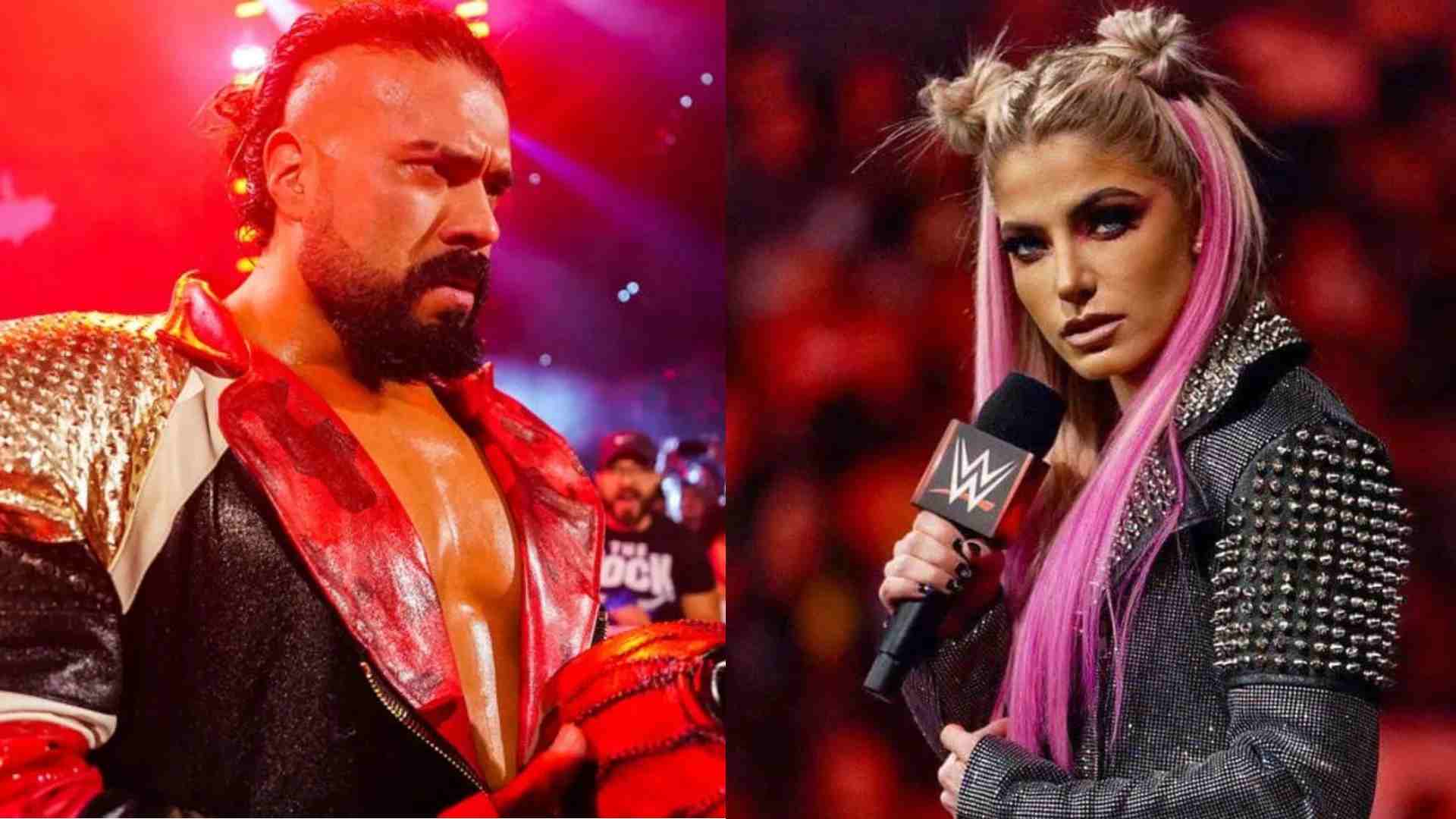 Andrade y Alexa Bliss