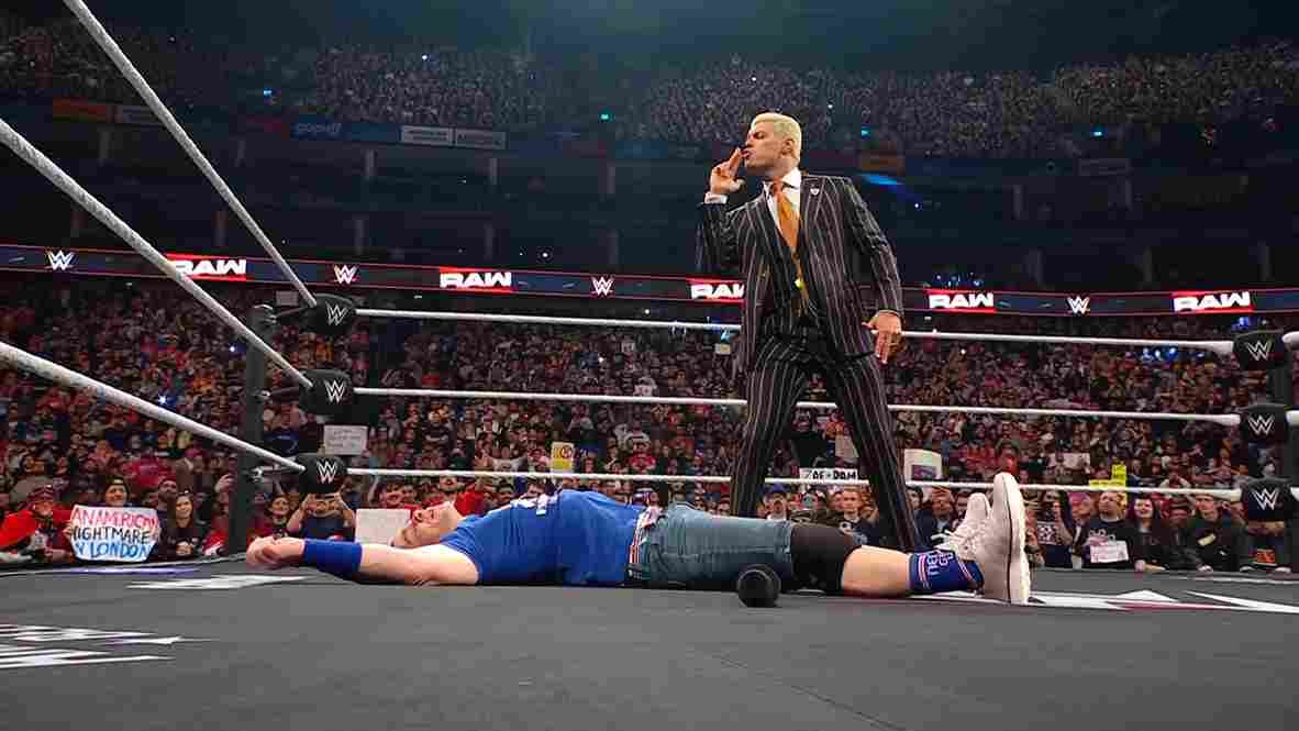 Cody CenA WWE Raw