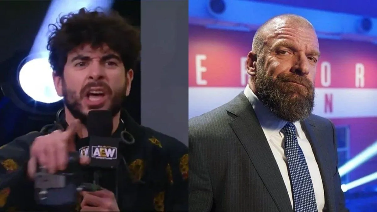 Khan AEw Triple H