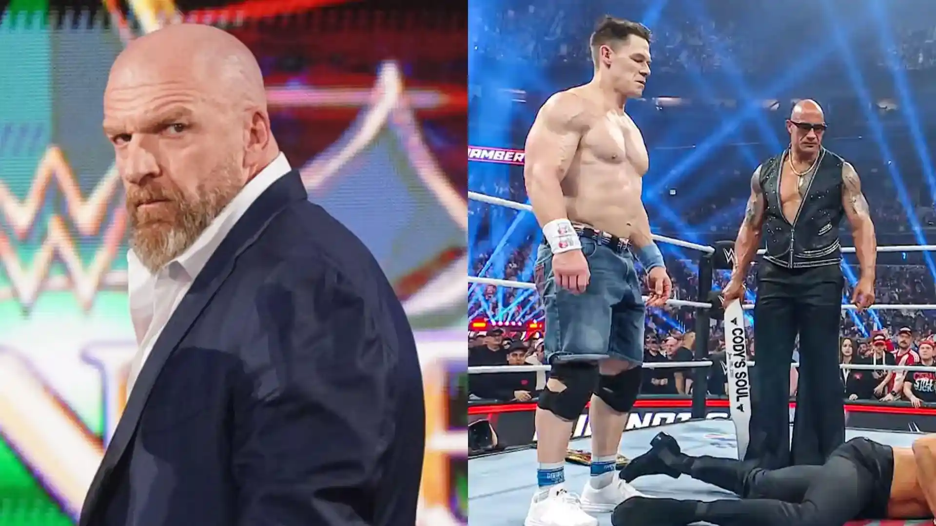 Triple H Cena Rock