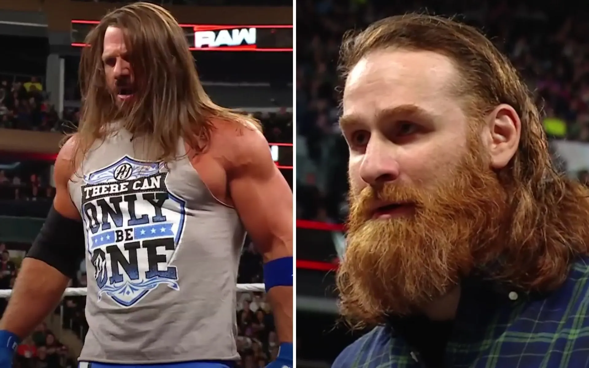 AJ Styles Sami Zayn