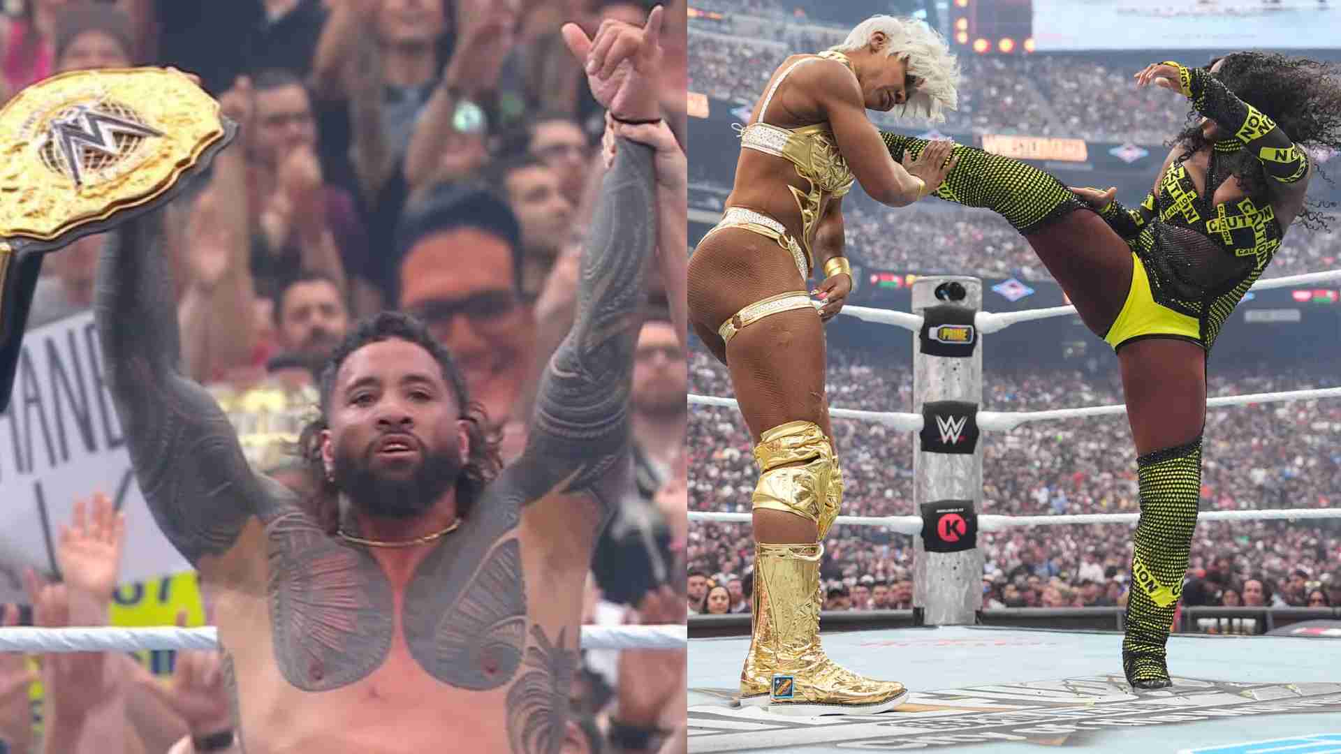 WrestleMnaia 41, Jay Uso y Jade