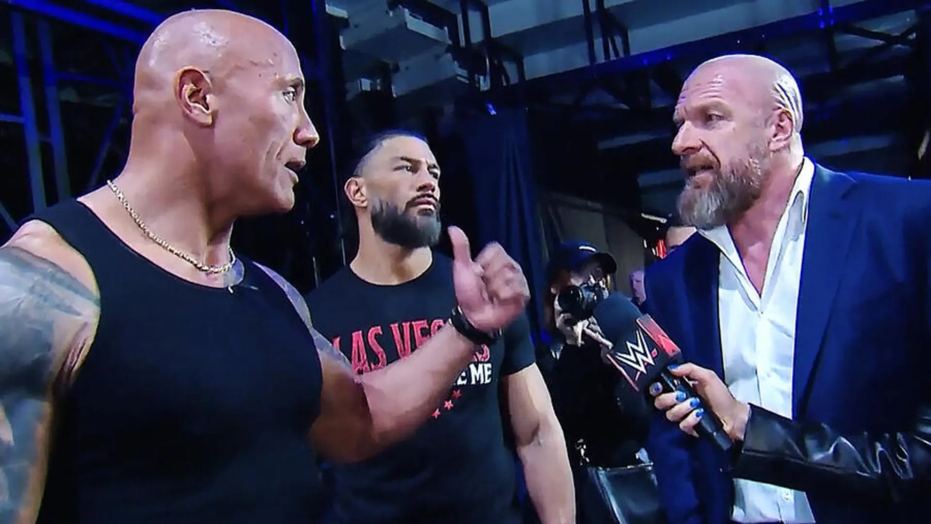 Rock y Triple H