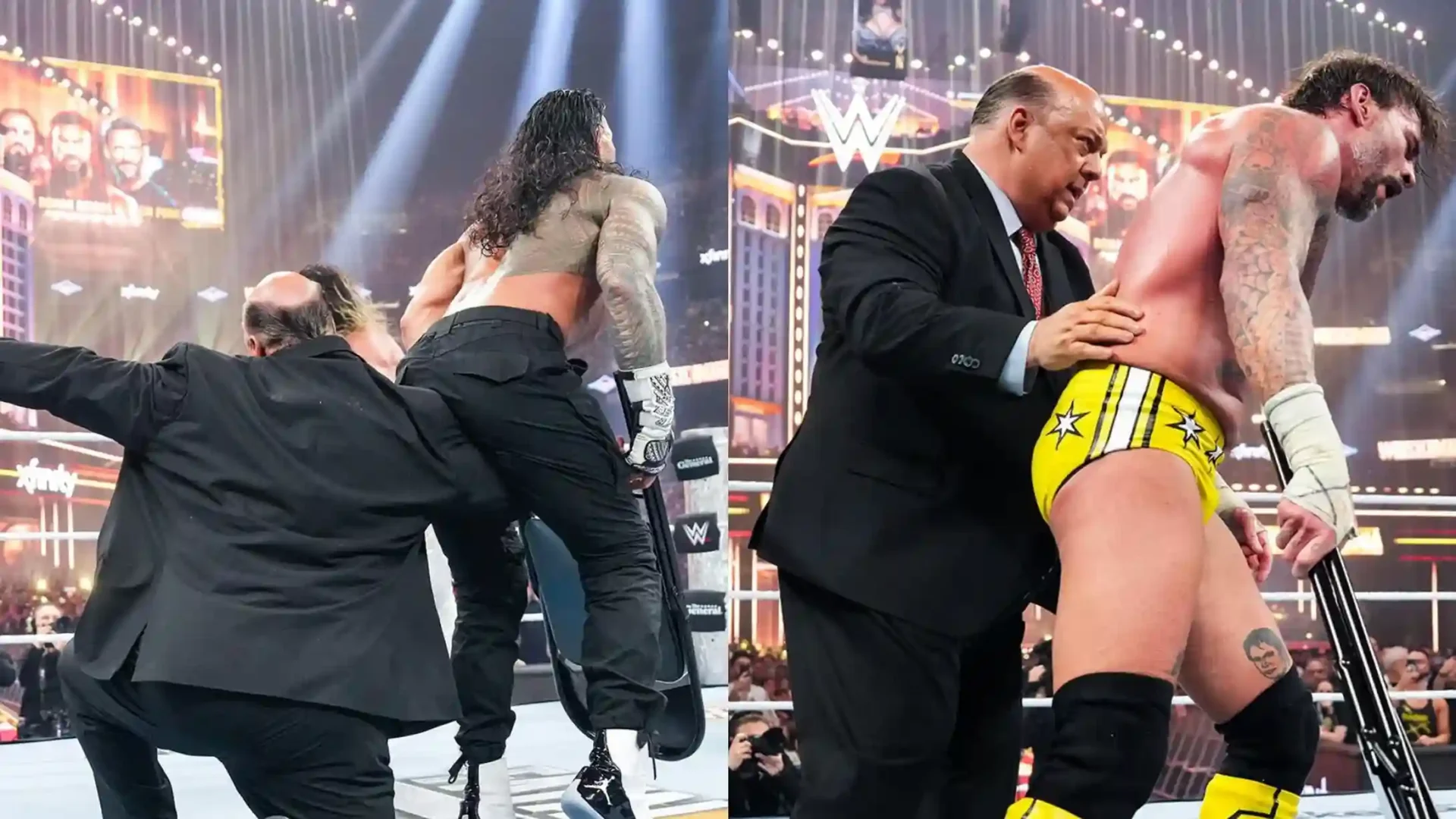 Las razones de Paul Heyman para traicionar a CM Punk y Roman Reigns en WrestleMania 41 fueron legítimas, dice veterano de la WWE Punk Rollins