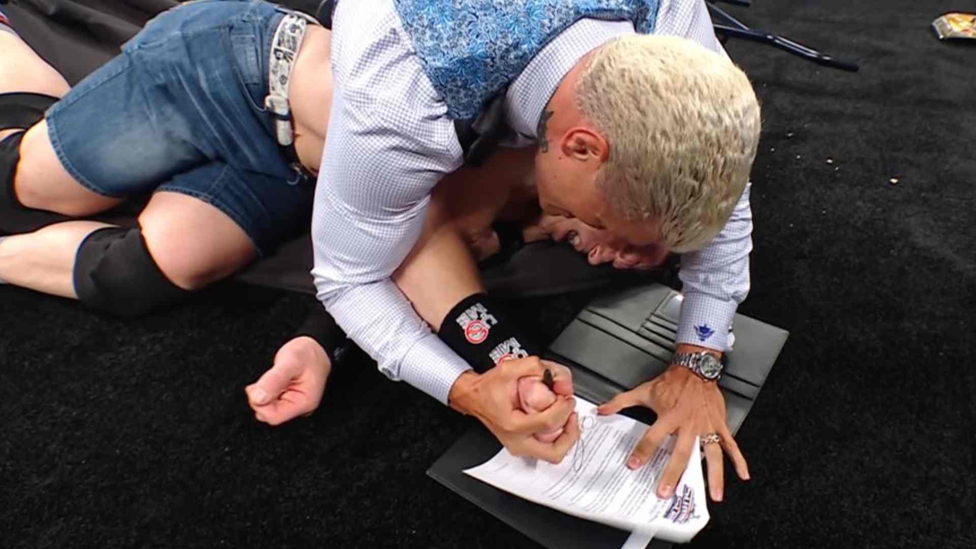Cody y Cena en Smackdown