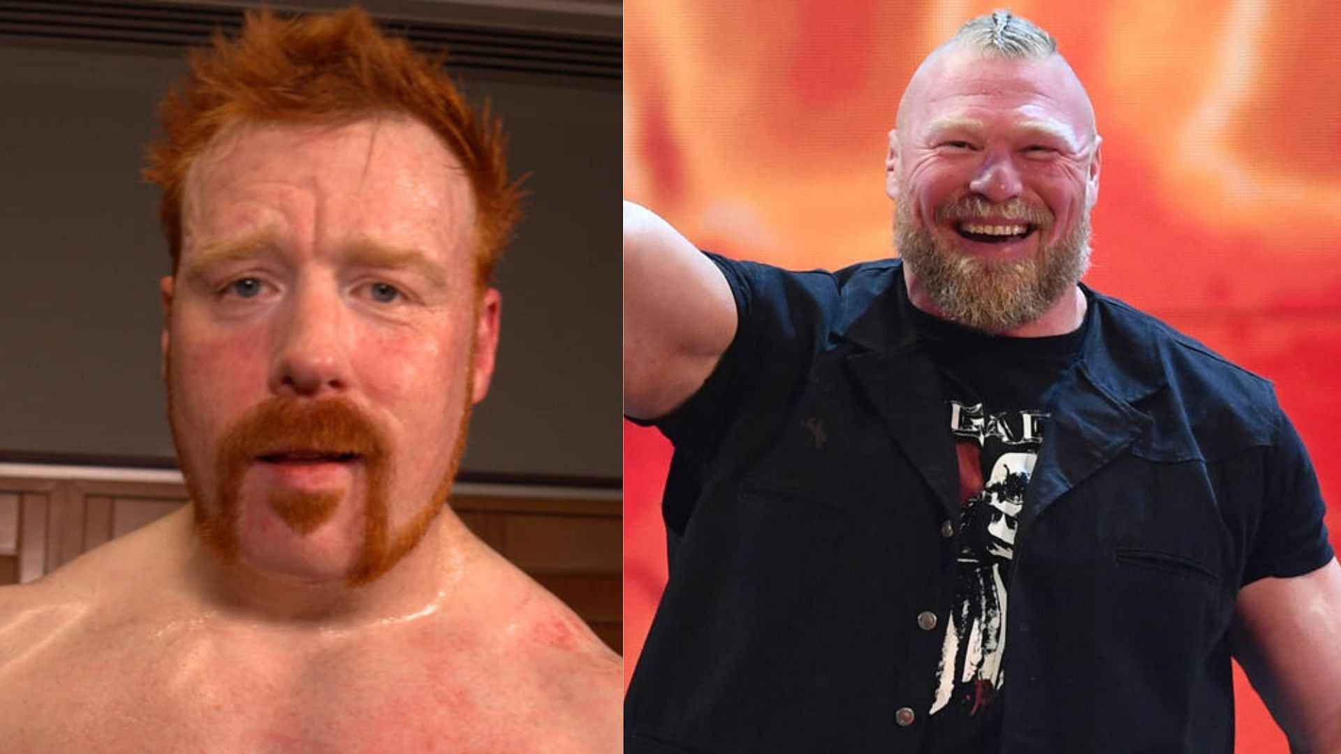 Sheamus y lesnar
