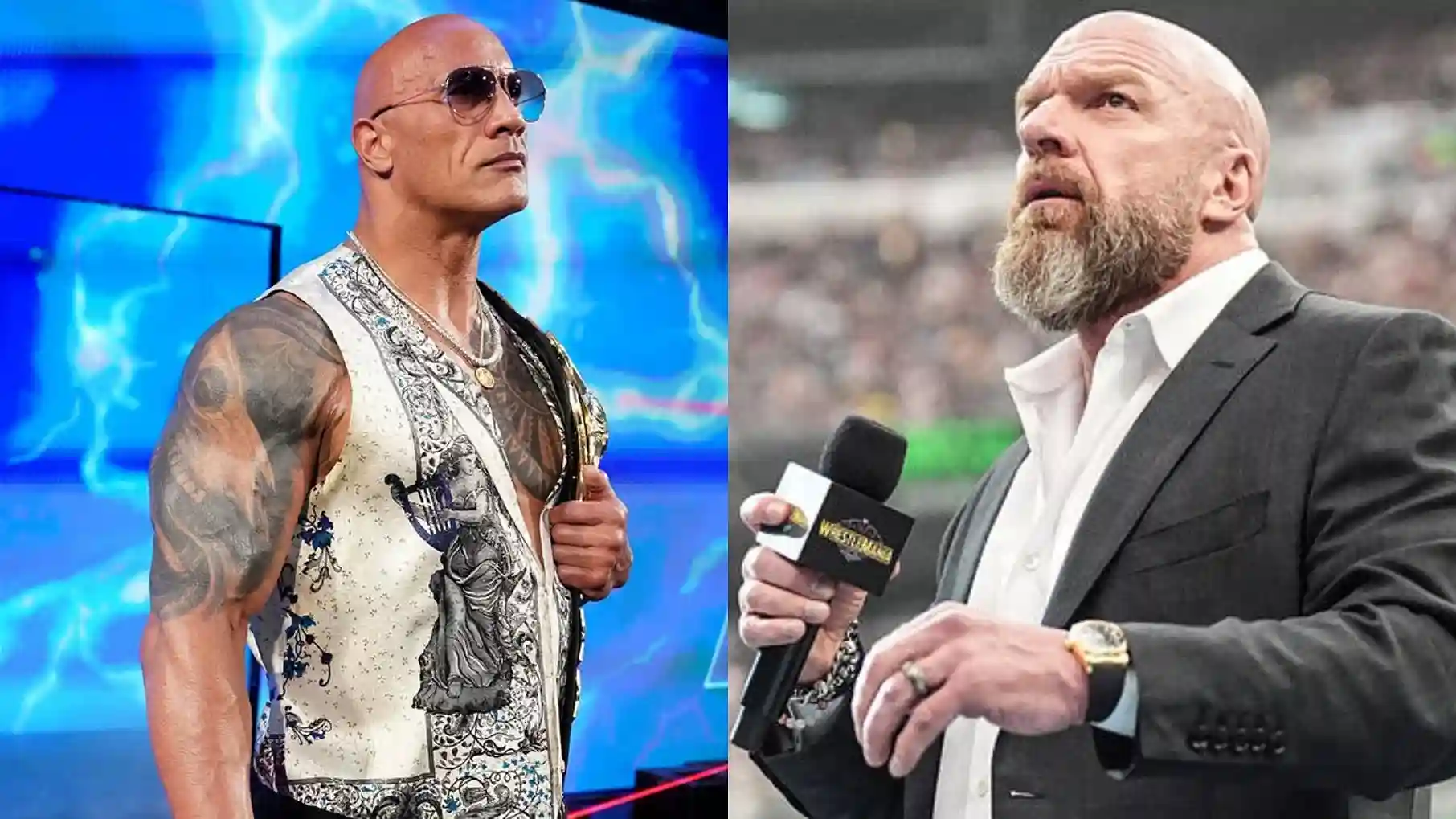 Triple h y Rock