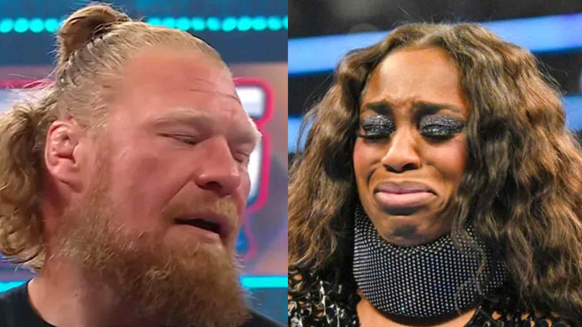Lesnar y Naomi