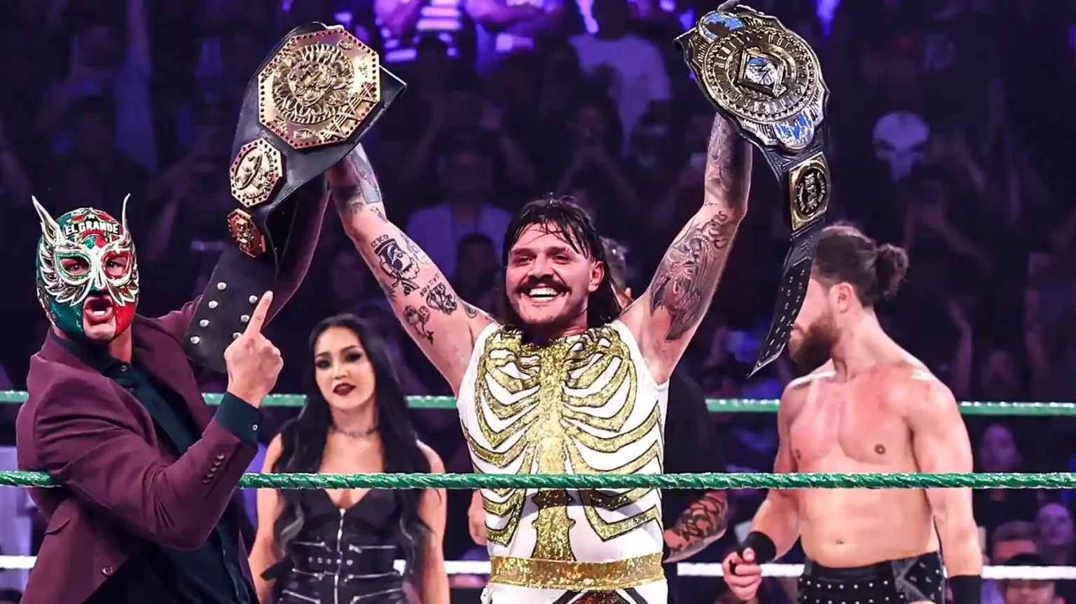 3 Razones por las que Dominik Mysterio se convirtió en doble campeón en WWE y AAA Dominik