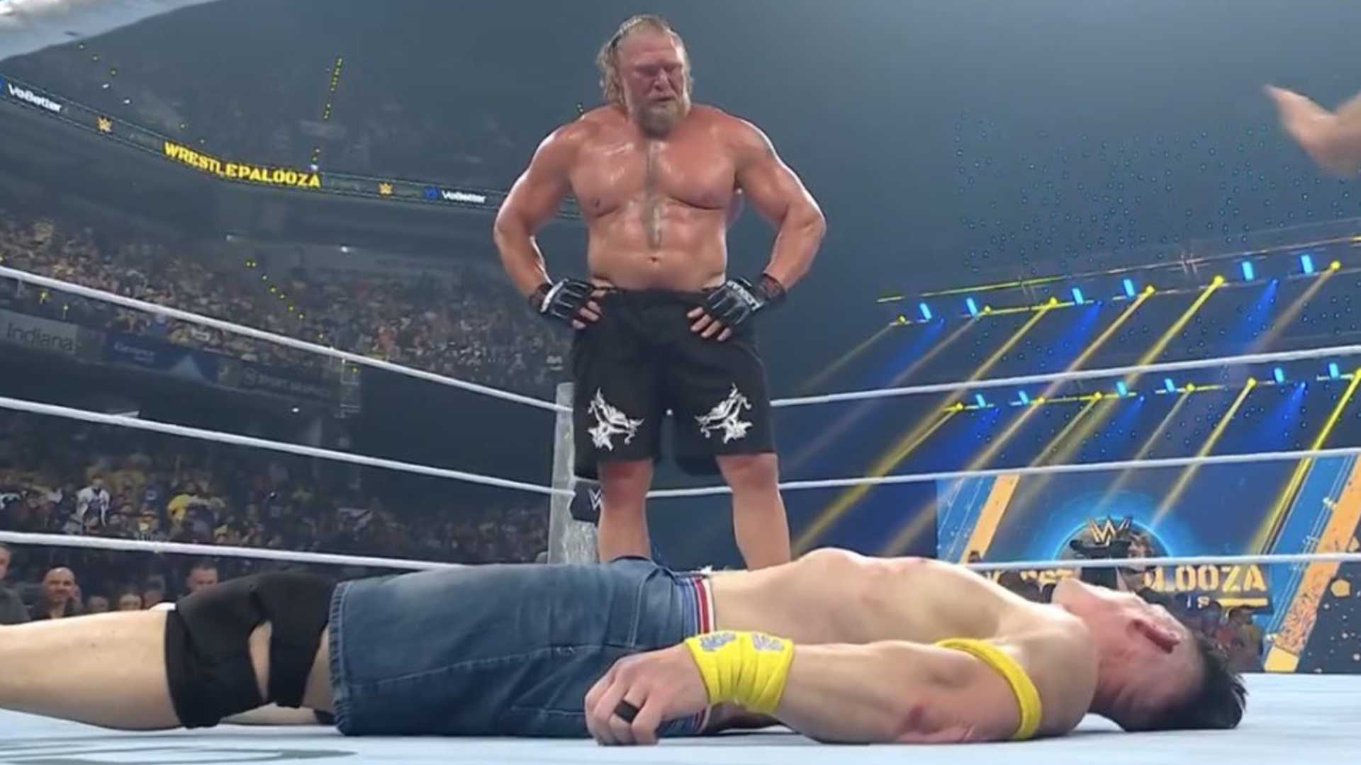 Lesnar y Cena