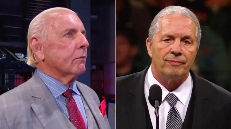 Ric Flair y Bret Hart